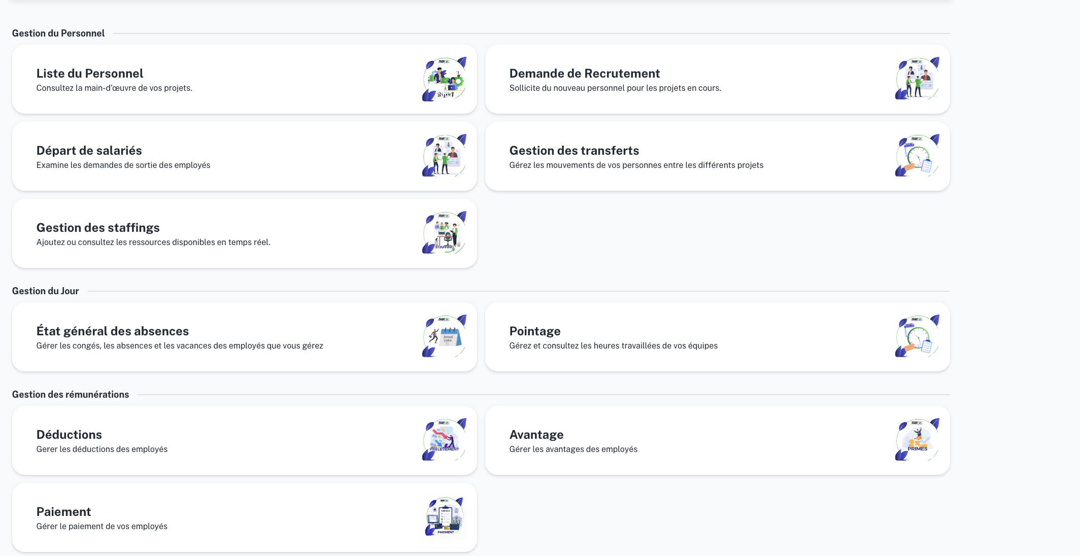 Módulo de Recursos Humanos